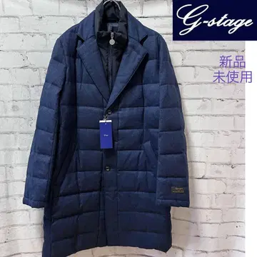 G-stage 페이크 레이어드 다운 코트