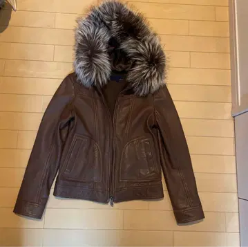 Avirex 가죽 자켓 퍼 자켓 y2k