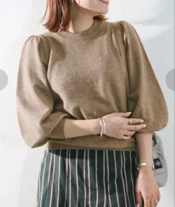 JOURNAL STANDARD 스트레치 에어리 퍼프 풀오버