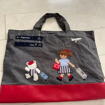 JAL 패밀리어 콜라보 토트백