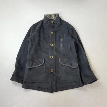 ARMANI JEANS 에코 무스탕 코트 자켓