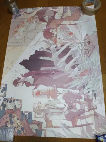 문호 스트레이독스 B2 사이즈 포스터