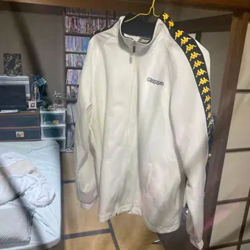 Kappa 화이트 집업 자켓