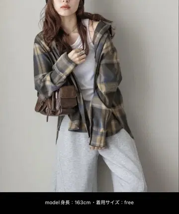 La-gemme 라지엠 빈티지라이크 체크 셔츠