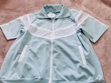 새상품 서브컬쳐 천사계 패션 라이트 블루 집업 저리 Nuta