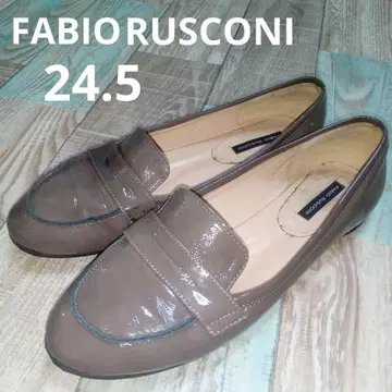 FABIO RUSCONI 24.5 파비오 루스꼬니 로퍼 에나멜