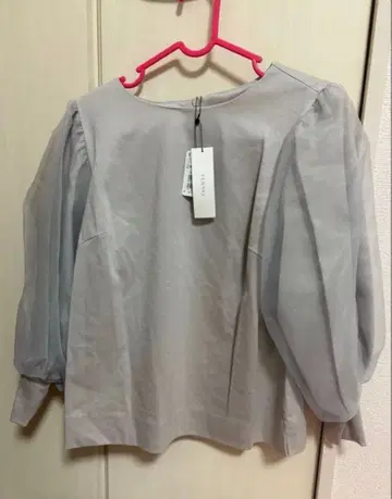 야마다야 새상품 FENNEL (페넬) 오간자 슬리브 풀오버