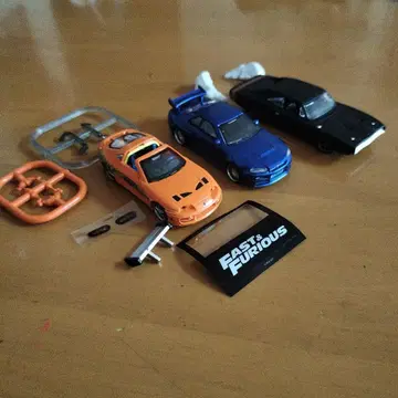 와일드 스피드 가챠 3대 세트