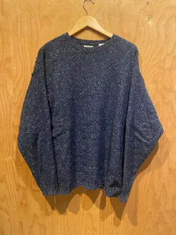 GAP 울 혼방 니트 네이비