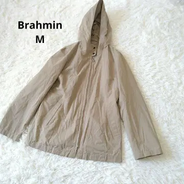 Brahmin 후드 부착 베이지 자켓 마운틴 파카 42/M