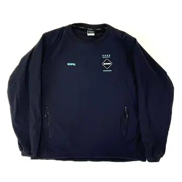 FCRB 에프씨 리얼 브리스톨 소프 맨투맨 피스테 블랙 S