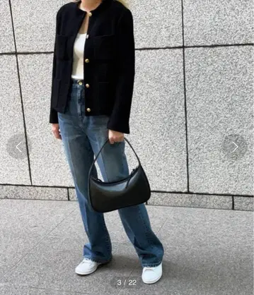 EVERYDAY I LIKE Garconne 트위드 자켓