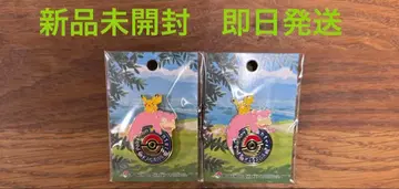 2개 세트 포켓몬 센터 카가와 야돈 핀즈 핀 배지