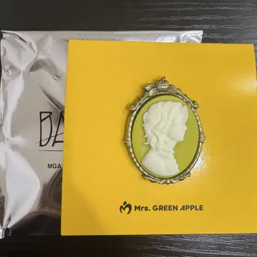 Mrs. GREEN APPLE 바벨탑 랜덤 아이템 카메오 핀즈 A