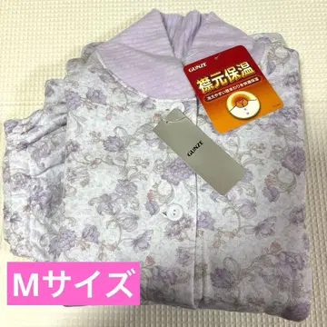 [ 새상품 ] GUNZE 군제 여성용 파자마 M 사이즈 옷깃 보습