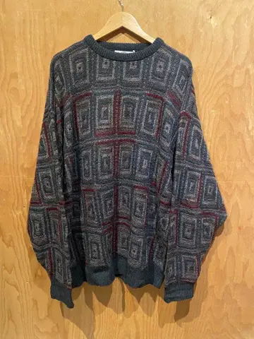 Jantzen XL 디자인 니트 made in USA