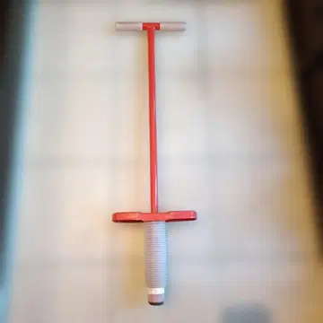 스카이콩콩 철제 빨간색