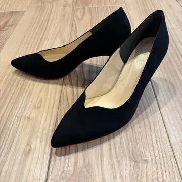 Metal Rouge 메탈 루즈 블랙 펌프스 24cm 일본제