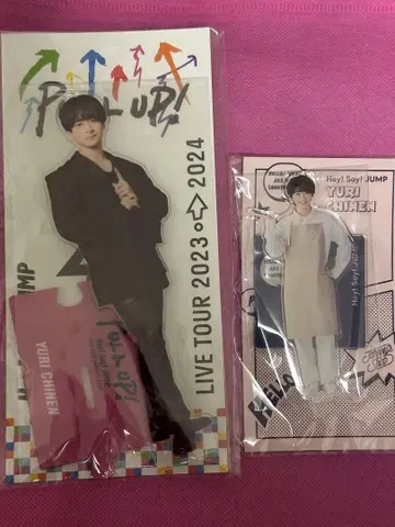 치넨 유리 아크릴 스탠드 2개 세트 Hey!Say!JUMP