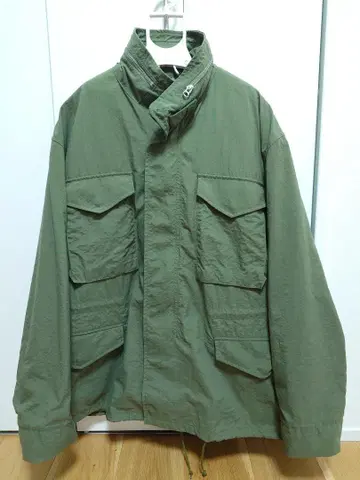 BEAMS+ M-65 밀리터리 자켓 L 사이즈 카키