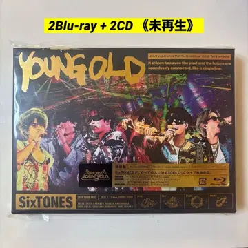 SixTONES/YOUNG OLD/초회반/Blu-ray+CD(4매 세트)