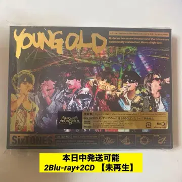 SixTONES/YOUNG OLD/초회반/Blu-ray+CD(4매 세트)