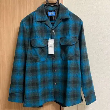 [ 새상품 ] FJ 옴브레 보드 셔츠 백넘버 펜들턴