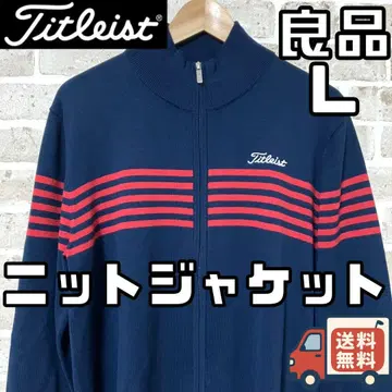 [ 24시간 이내 / 선착순 ] 타이틀리스트 남성용 니트 자켓 L 사이즈
