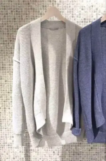 띠어리 럭스 가디건 그레이