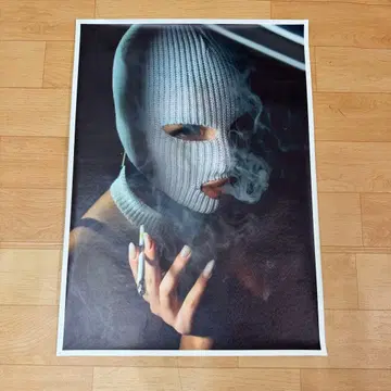 스트릿 아트 포스터 장미 모드 스타일 외국풍 인테리어