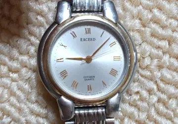 [ 작동품 ] CITIZEN EXCEED 여성용 쿼츠 콤비 컬러 손목시계