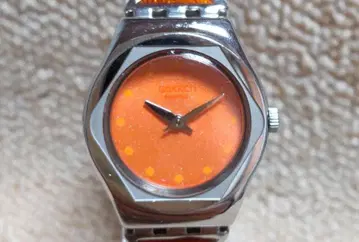 [ 작동품 ] SWATCH IRONY 여성용 손목시계 쿼츠 팔찌