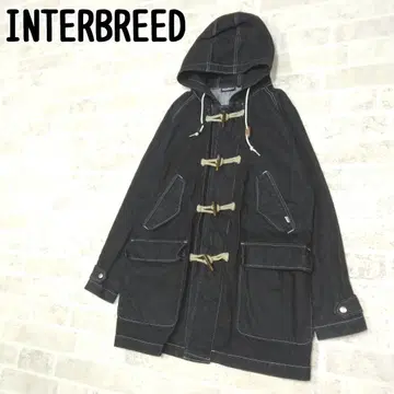 INTERBREED 인터브리드 데님 더플 코트 M 사이즈