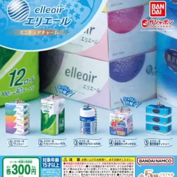 반다이 엘리에르 미니어처 참 전 5종 가챠 피규어 익명 배송