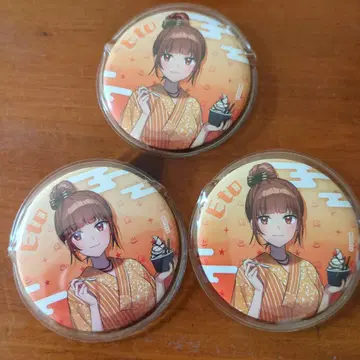 컬러풀피치 에토상 극락탕 캔뱃지