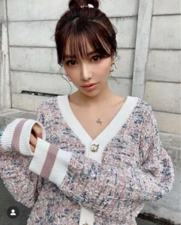 eimy istoire 에이미 이스트 월 트위드 라이크 컬러 가디건