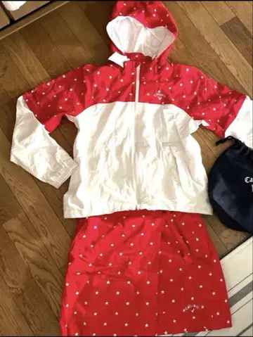 새상품급 캘러웨이 우비 세트