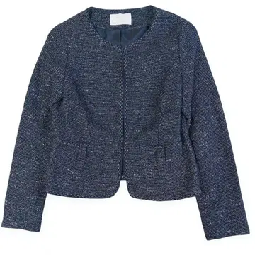 [새상품급] any SiS 네이비 노카라 자켓 포멀 사이즈 2