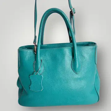 MAXIMA 맥시마 2way 토트백 터콰이즈 그린 숄더