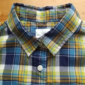 THE NORTH FACE 체크 무늬 긴팔 셔츠 M 사이즈 착용 적음