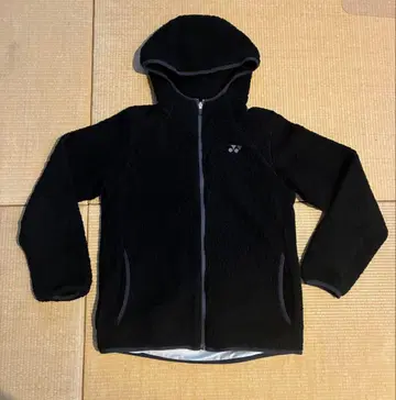 YONEX 플리스 자켓 블랙