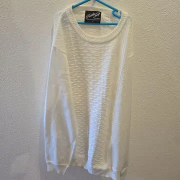 RattleTrap 화이트 니트 L 사이즈