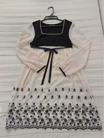 오간자 원피스 M