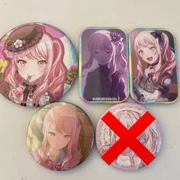 프로세카 아키야마 미즈키 캔뱃지 4개 세트