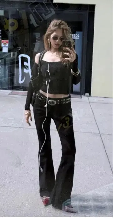 Nalm. 부츠컷 슬림 팬츠 플레어 팬츠