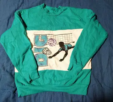 빈티지 배구 맨투맨 트레이닝복 구제 의류