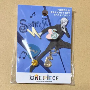 원피스 USJ 귀걸이&커프 세트 상디