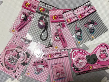 해피 복권 마이멜로디 쿠로미 50th&20th 기념일 9세트