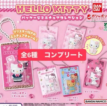 HELLO KITTY 헬로키티 패키지 미니어처 컬렉션 총 6종