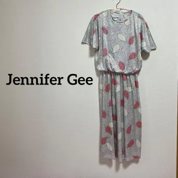 Jennifer Gee 도트 티셔츠 원피스